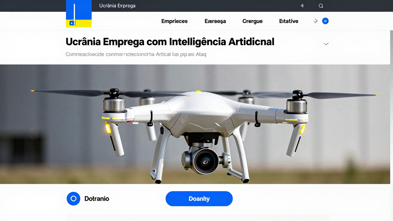 Ucrânia Emprega Drones com Inteligência Artificial para Ataque Letais na Rússia: A Revolução da Guerra Autônoma