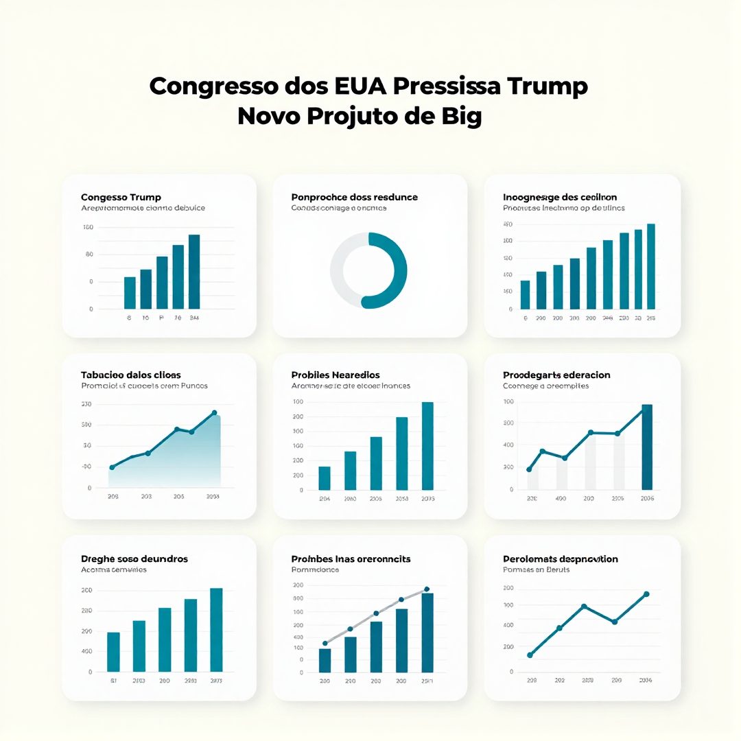 Infográfico - O Congresso dos EUA Pressiona Trump por Novo Projeto de Big Techs que Redesenha o Mercado Global