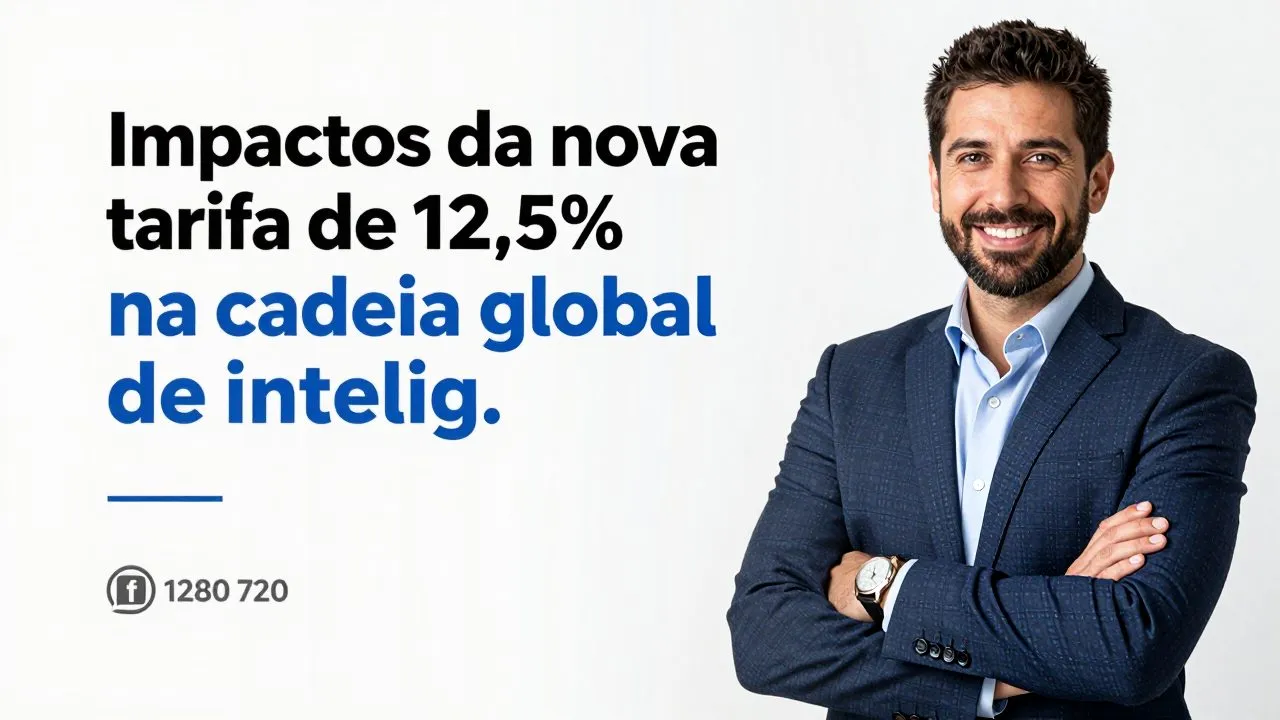 Impactos da nova tarifa de 12,5% na cadeia global de inteligência artificial e tecnologia brasileira