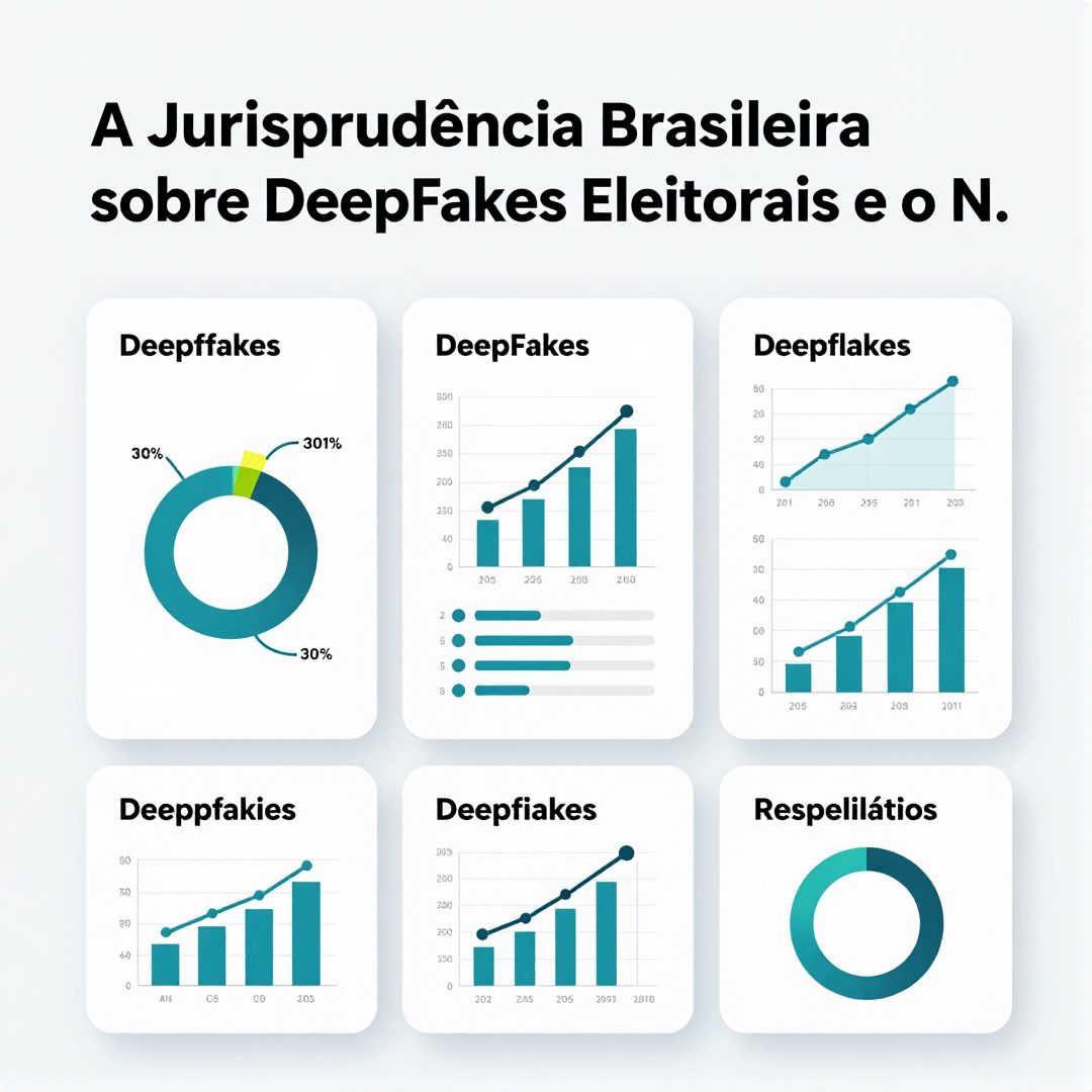 Infográfico - A Jurisprudência Brasileira sobre Deepfakes Eleitorais e o Novo Paradigma Internacional de Inteligência Artificial