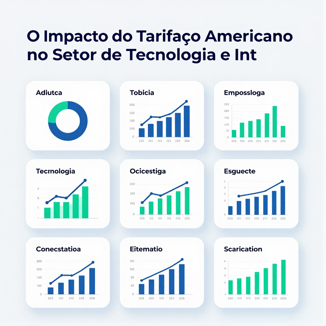 Infográfico - O Impacto do Tarifaço Americano no Setor de Tecnologia e Inteligência Artificial Brasileiro