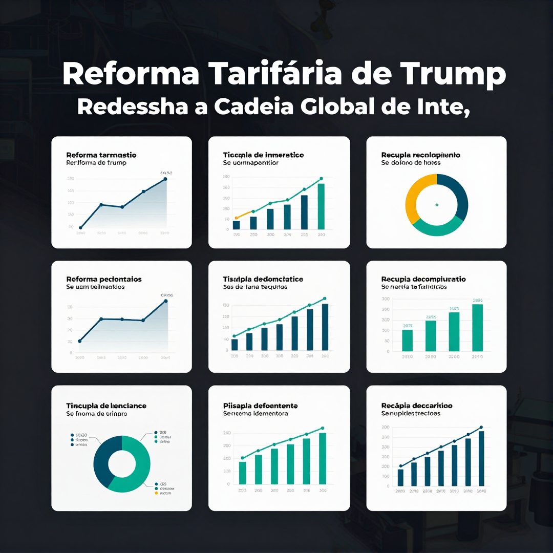 Infográfico - Reforma Tarifária de Trump Redesenha a Cadeia Global de Inteligência Artificial