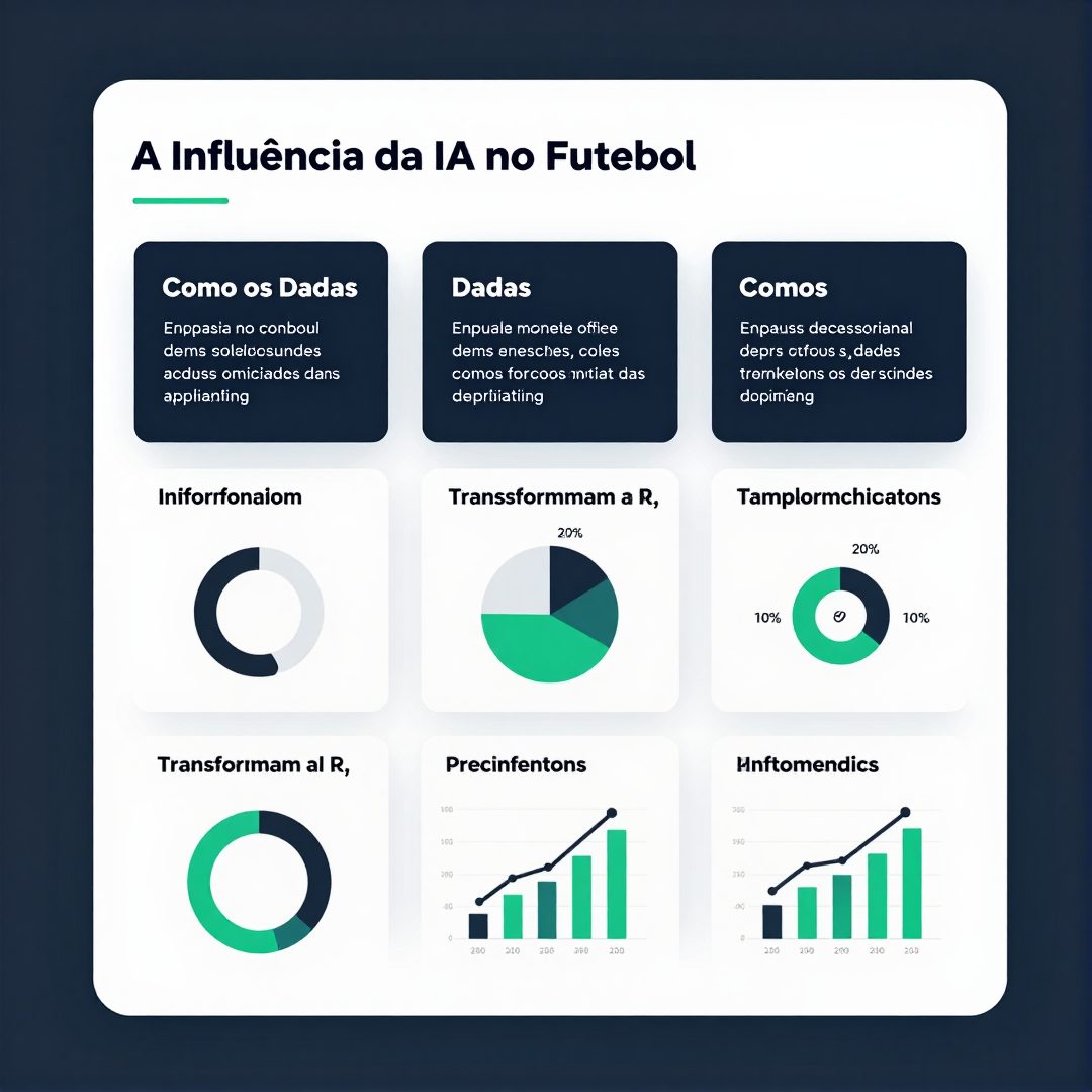 Infográfico - A Influência da IA no Futebol: Como os Dados Transformam a Rotina de Clubes como Flamengo, Palmeiras e Remo