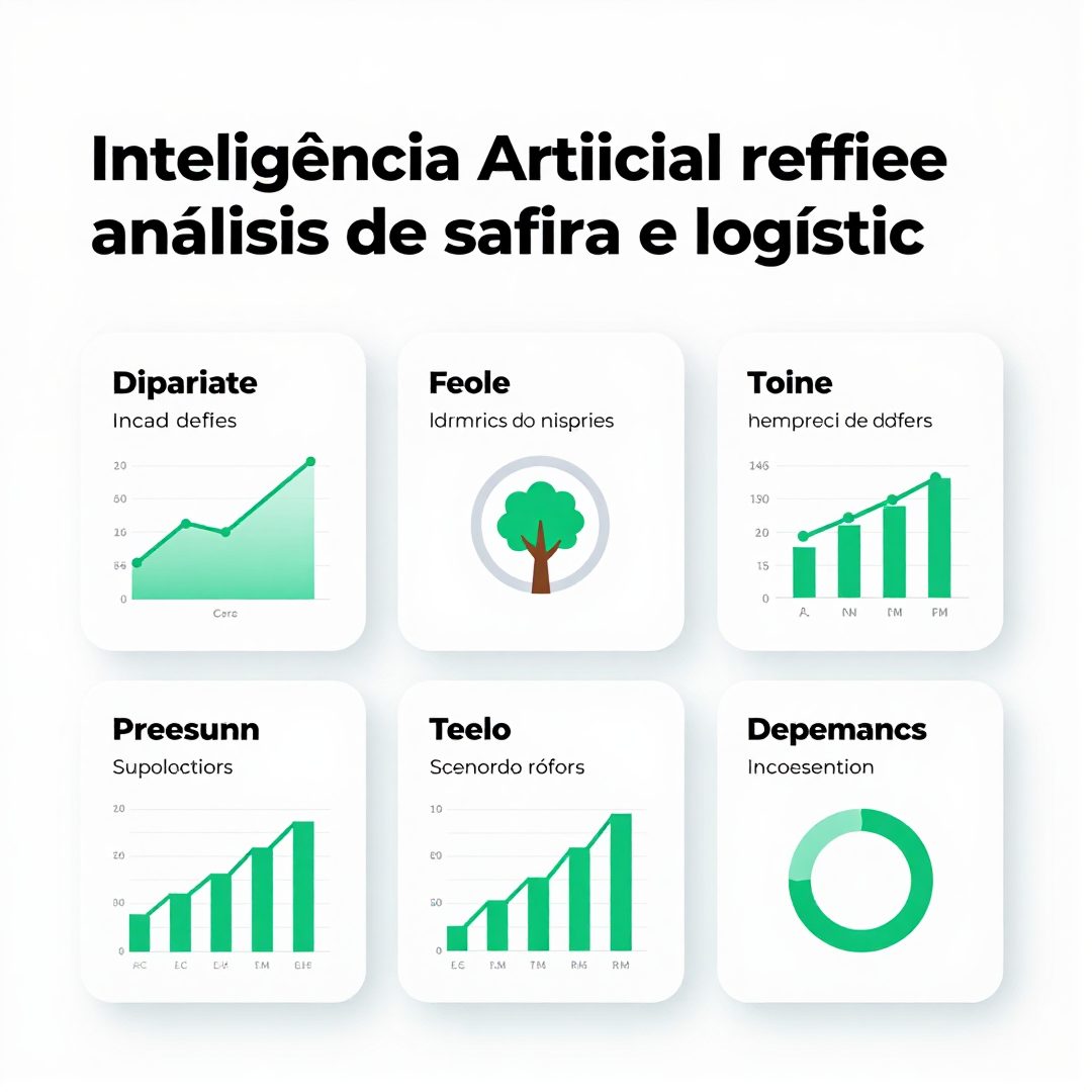 Infográfico - Inteligência artificial redefine análise de safra e logística do café brasileiro nos mercados globais