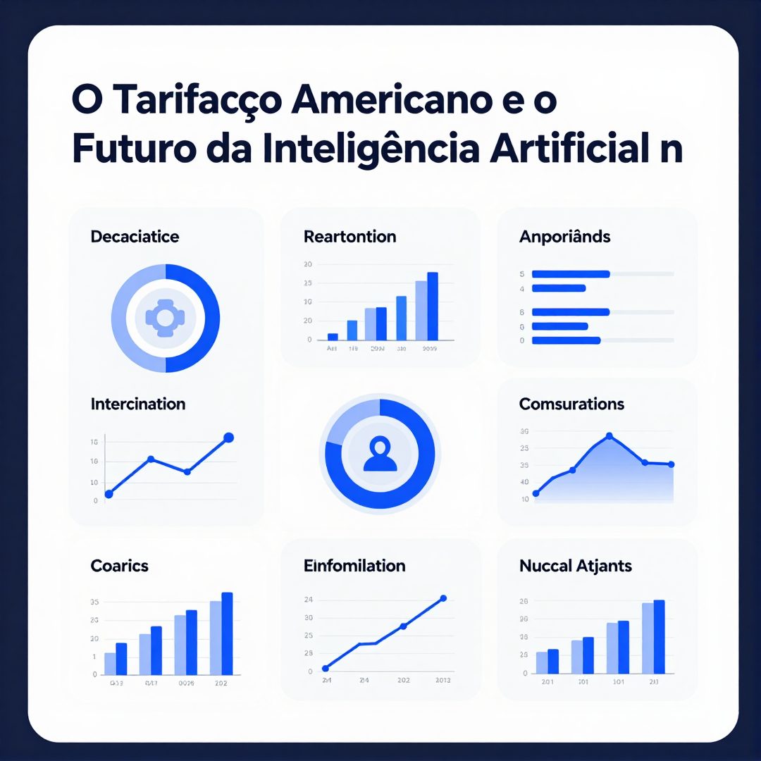 Infográfico - O Tarifaço Americano e o Futuro da Inteligência Artificial no Brasil