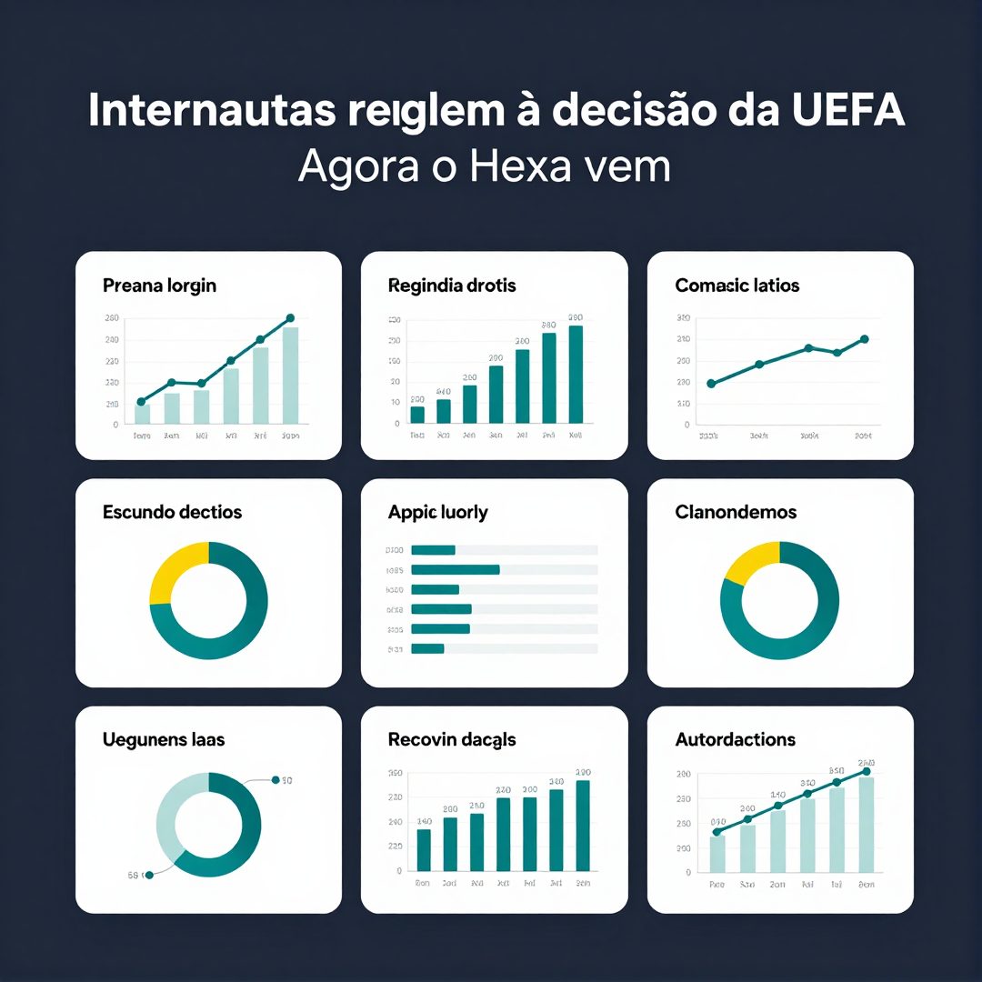 Infográfico - Internautas reagem à decisão da Uefa: Agora o hexa vem — tecnologia e geopolítica digital