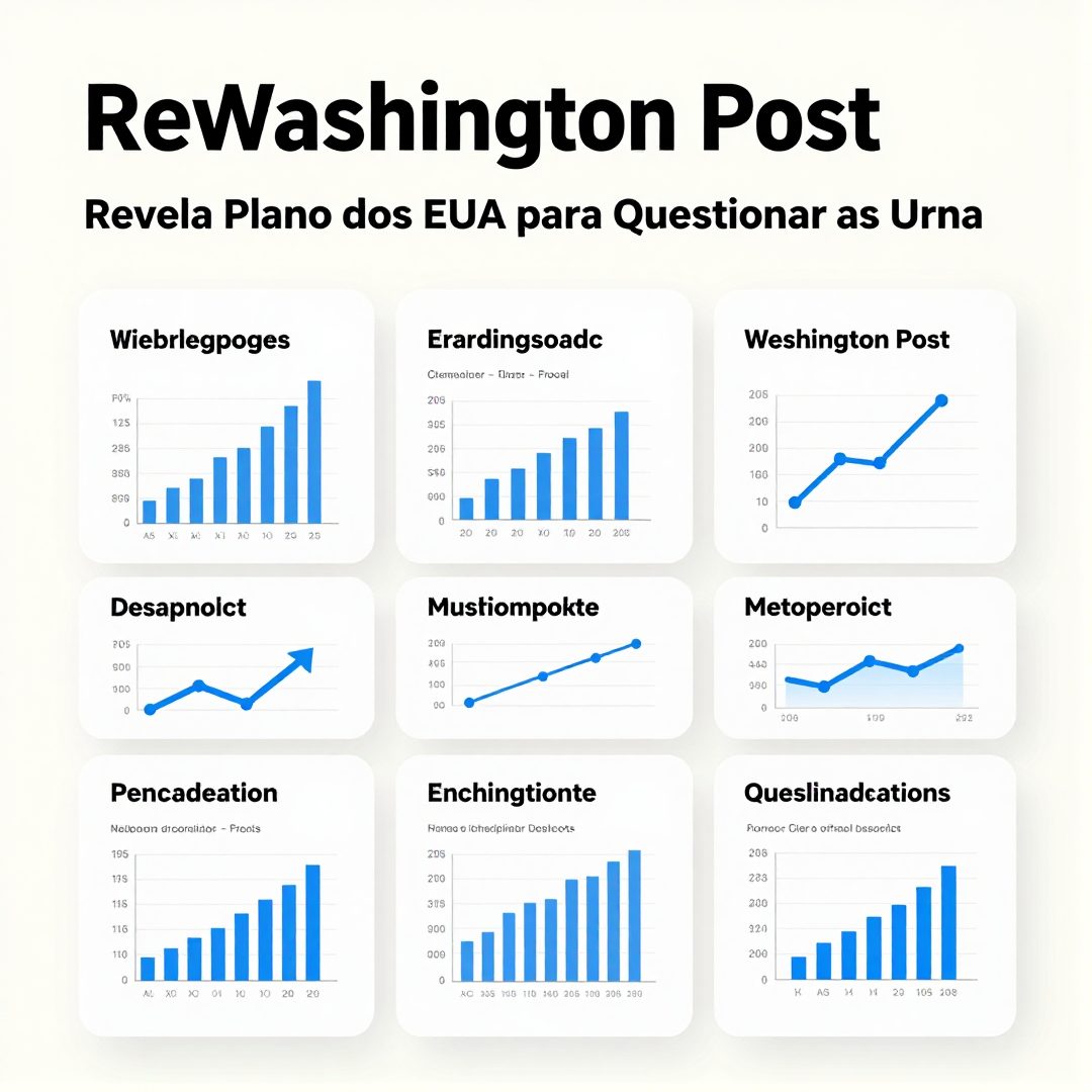 Infográfico - Washington Post Revela Plano dos EUA para Questionar as Urnas Eletrônicas Brasileiras: Impactos na Tecnologia e Inteligê