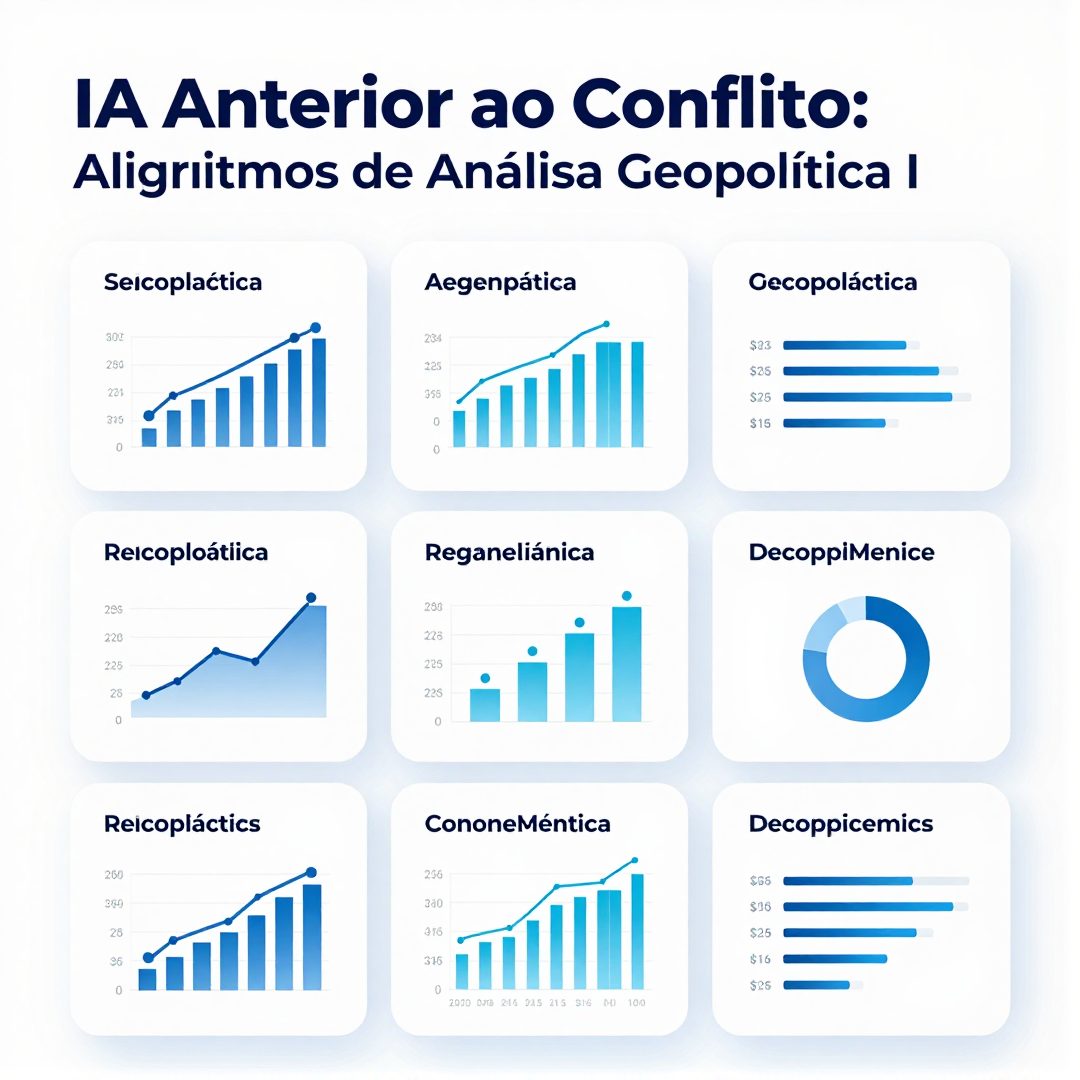 Infográfico - IA Anterior ao Conflito: Algoritmos de Análise Geopolítica Influenciam Decisão de Trump sobre o Irã
