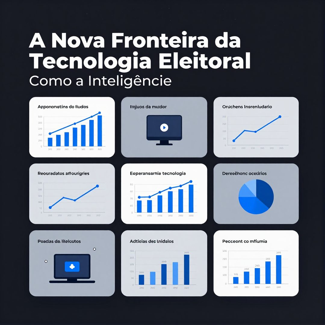 Infográfico - A Nova Fronteira da Tecnologia Eleitoral: Como a Inteligência Artificial dos EUA Avaliará as Urnas Brasileiras