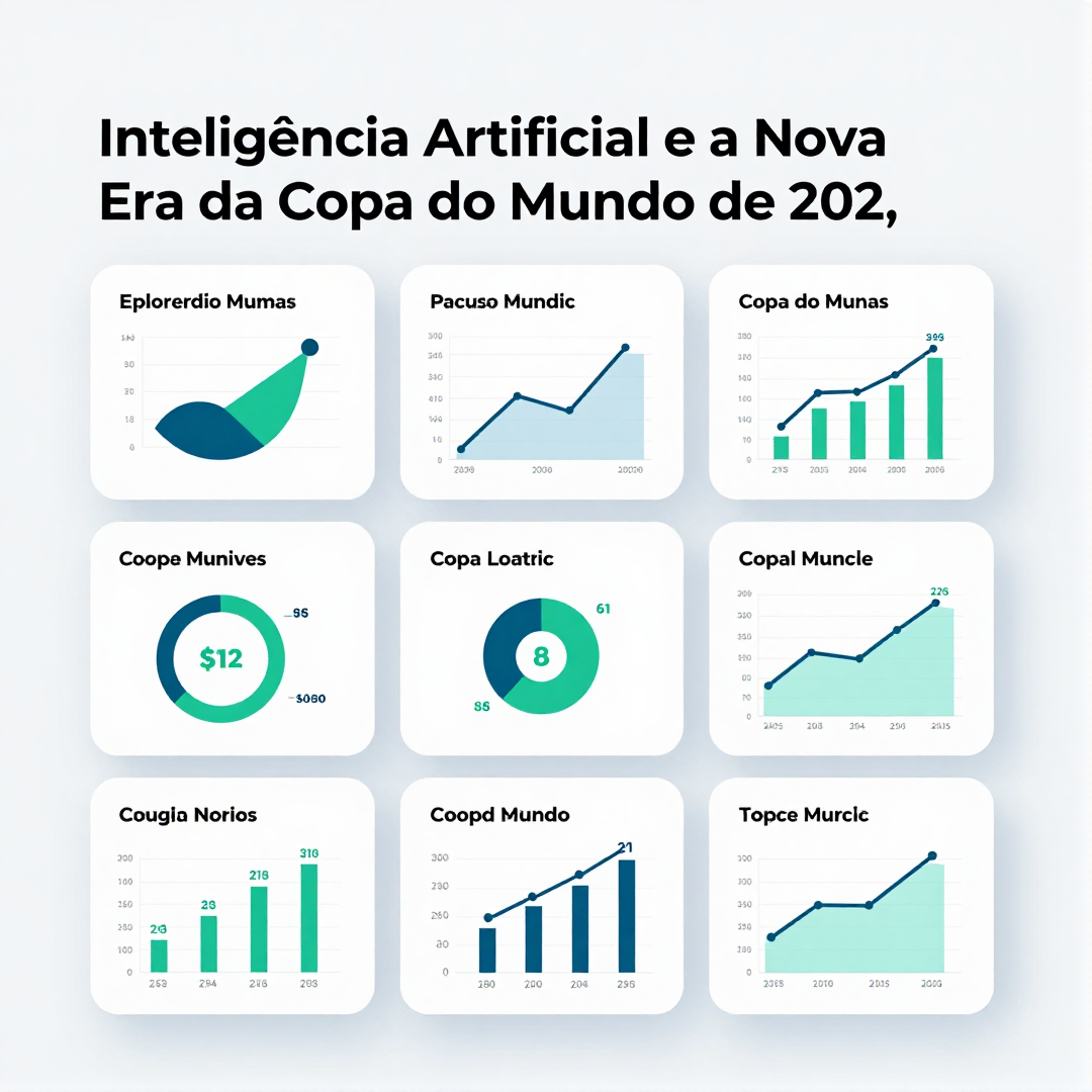 Infográfico - Inteligência Artificial e a Nova Era da Copa do Mundo de 2026: Como Dados e Deepfakes Redefinem o Esporte Global
