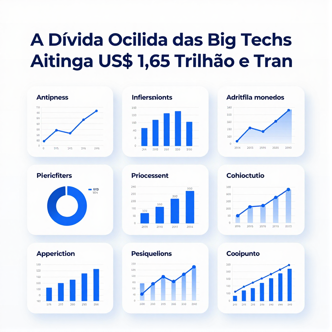 Infográfico - A Dívida Oculta Das Big Techs Atinge US$ 1,65 Trilhão E Transforma O Cenário Da Inteligência Artificial Global