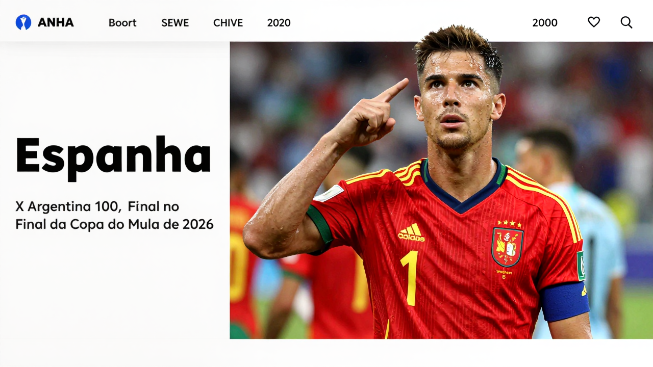 Espanha X Argentina na Final da Copa do Mundo de 2026: Como a Inteligência Artificial Redefine o Jogo nos Bastidores