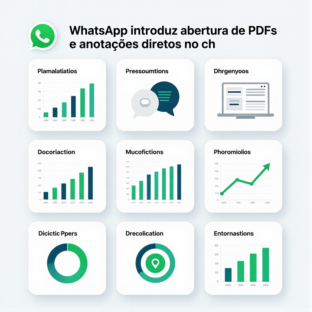 Infográfico - WhatsApp introduz abertura de PDFs e anotações diretas no chat: o que isso revela sobre a inteligência artificial nos ap