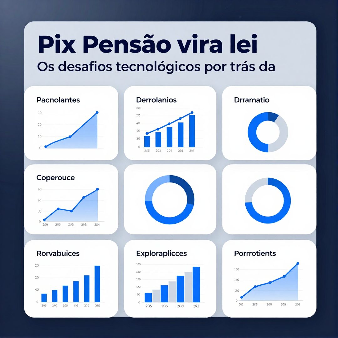 Infográfico - Pix Pensão vira lei: os desafios tecnológicos por trás da automação de benefícios sociais no Brasil