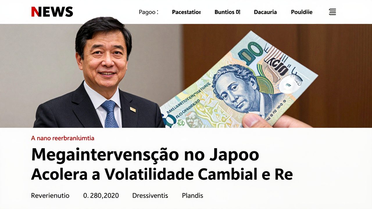 Megaintervenção no Japão Acelera a Volatilidade Cambial e Redireciona Investimentos em Tecnologia Global