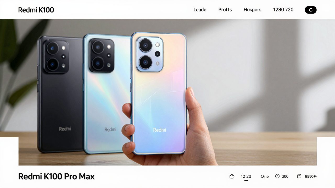 Redmi K100 Pro Max surpreende testes internacionais com processador de alta performance e bateria colossal