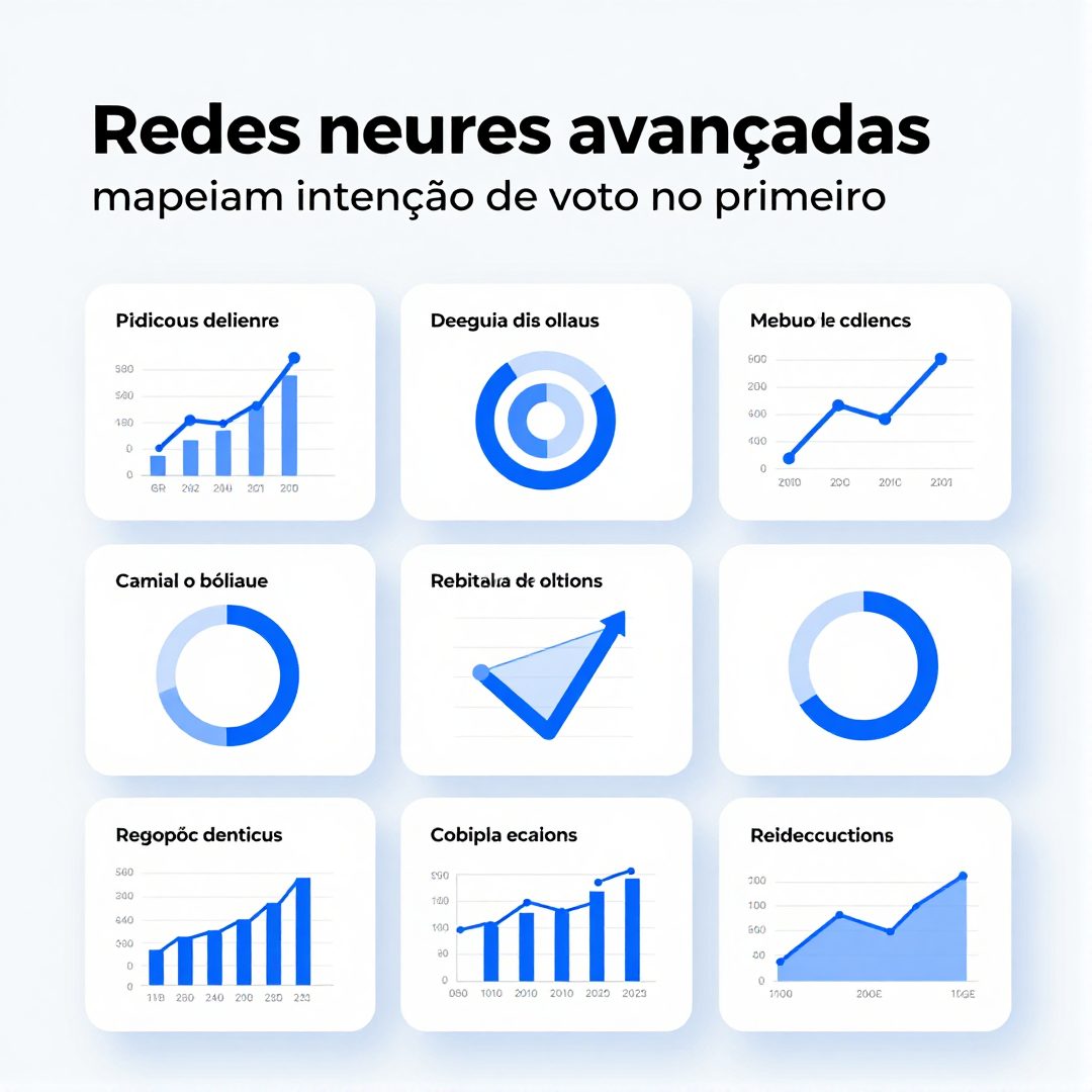 Infográfico - Redes neurais avançadas mapeiam intenção de voto no primeiro turno com precisão