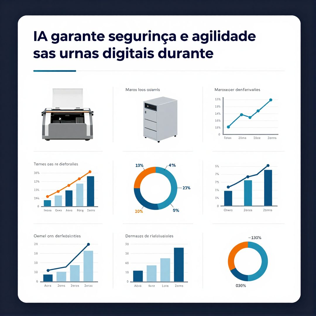 Infográfico - IA garante segurança e agilidade das urnas digitais durante as eleições ucranianas em meio ao conflito atual