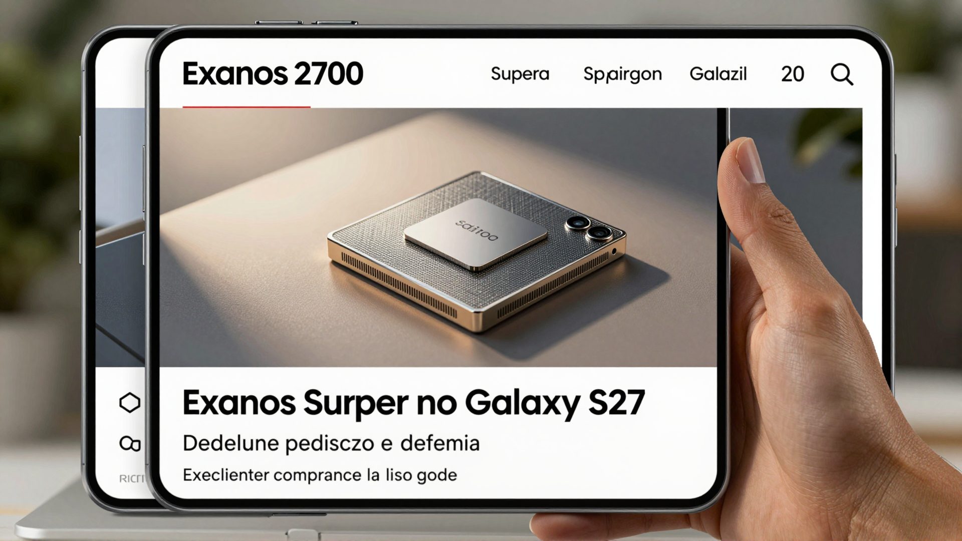 Exynos 2700 supera Snapdragon no Galaxy S27 e redefine a corrida por chips com IA embarcada