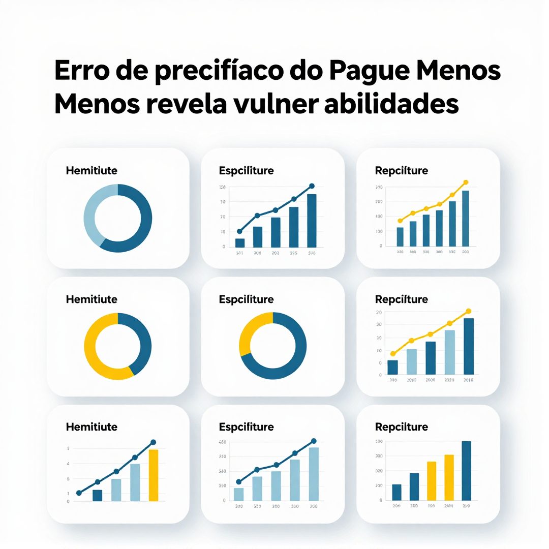 Infográfico - Erro de precificação do Pague Menos revela vulnerabilidades em sistemas de IA comercial