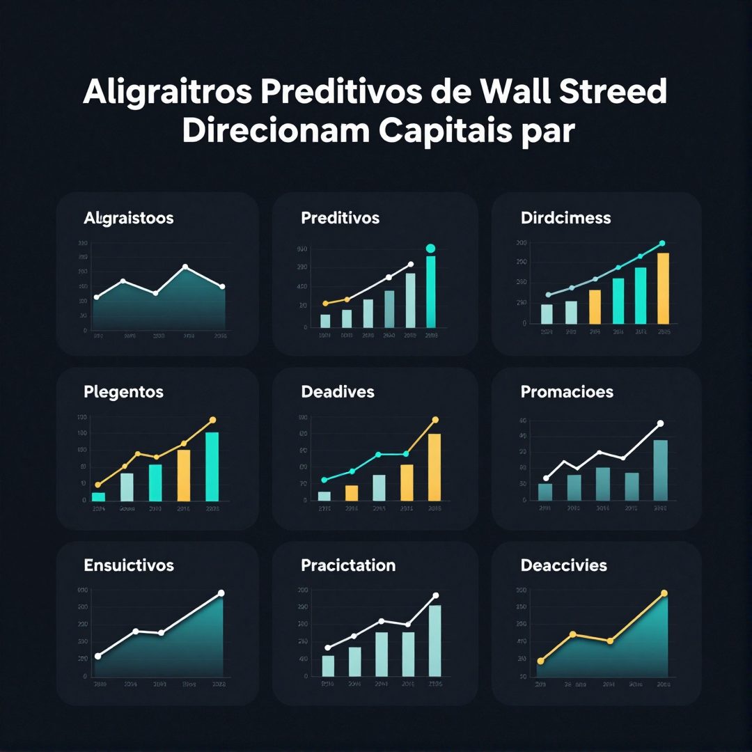 Infográfico - Algoritros Preditivos de Wall Street Direcionam Capitais para Ouro e Bitcoin Diante da Crise Fiscal Americana