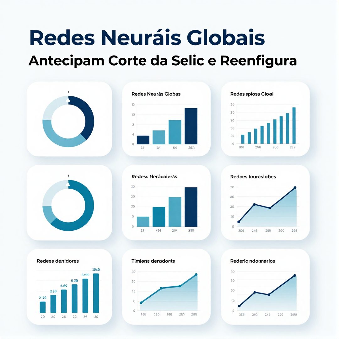 Infográfico - Redes Neurais Globais Antecipam Corte da Selic e Reconfiguram Mercados Internacionais