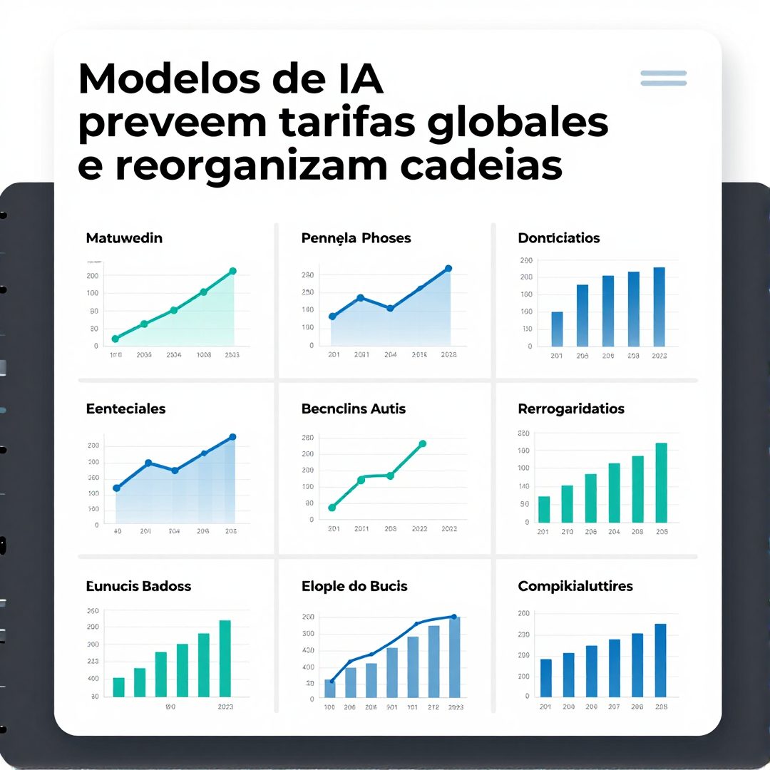 Infográfico - Modelos de IA preveem tarifas globais e reorganizam cadeias logísticas da Apex na África e Ásia