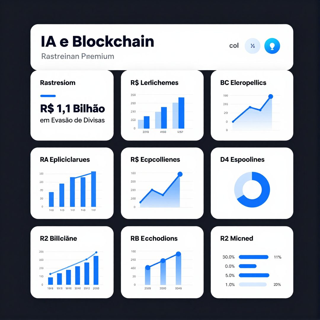 Infográfico - IA e Blockchain Rastreiam R$ 1,1 Bilhão em Evasão de Divisas pelas Bets Brasileiras