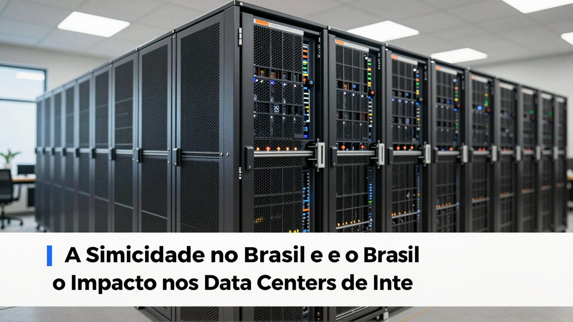 A Sismicidade no Brasil e o Impacto nos Data Centers de Inteligência Artificial