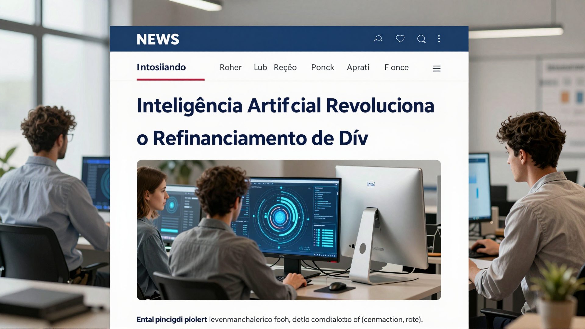 Inteligência Artificial Revoluciona o Refinanciamento de Dívidas Corporativas em Meio à Crise Global