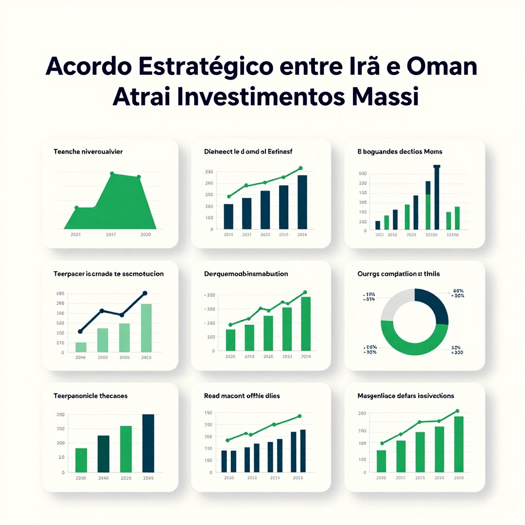 Infográfico - Acordo Estratégico entre Irã e Omã Atrai Investimentos Massivos em Infraestrutura de IA Internacional