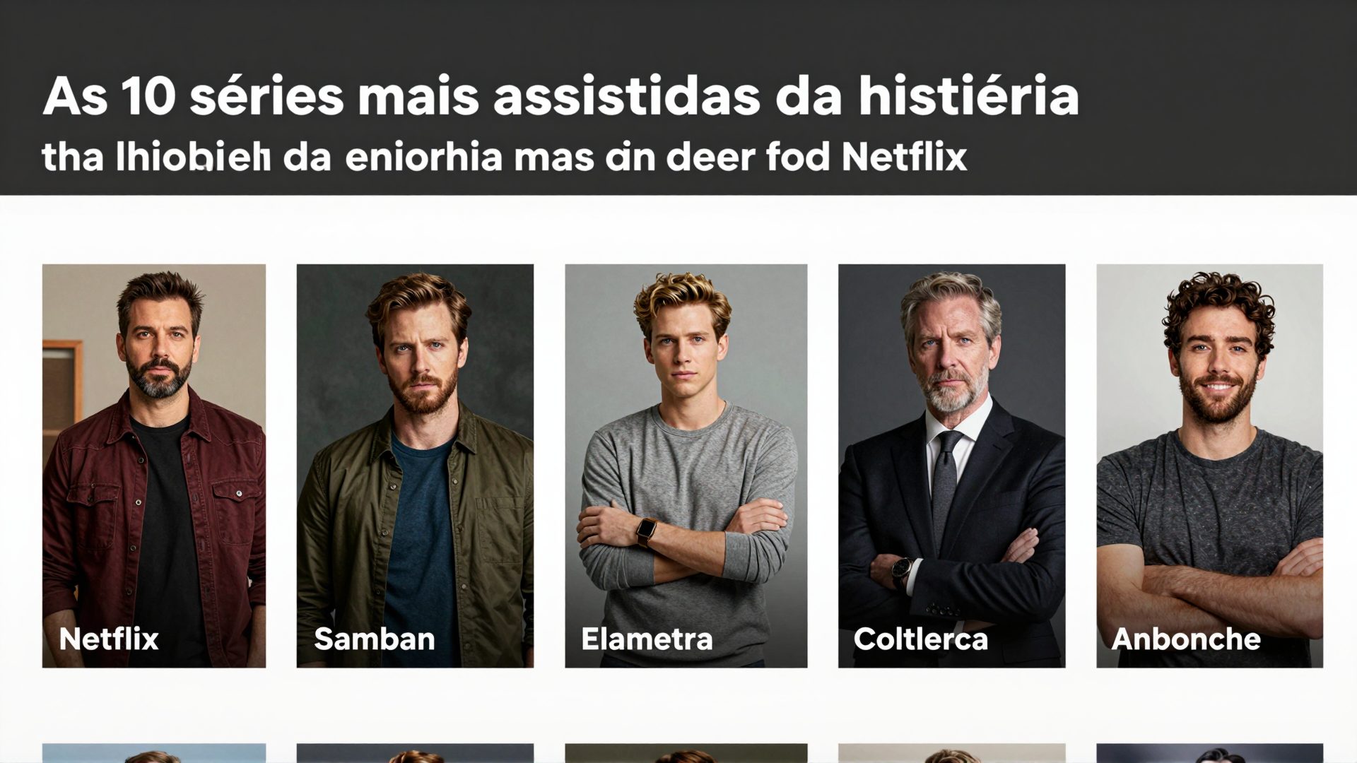 As 10 séries mais assistidas da história da Netflix: análise de dados e impacto internacional