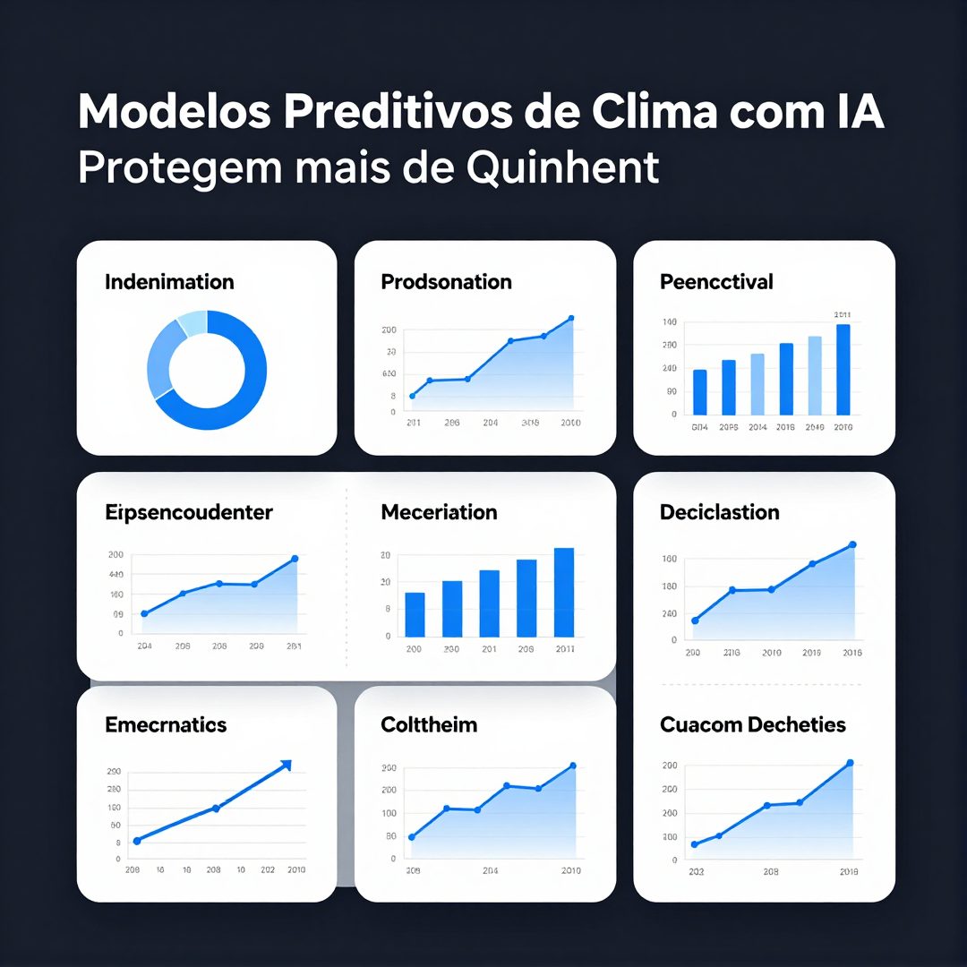 Infográfico - Modelos Preditivos de Clima com IA Protegem Mais de Quinhentas Cidades Contra Tempestades Severas
