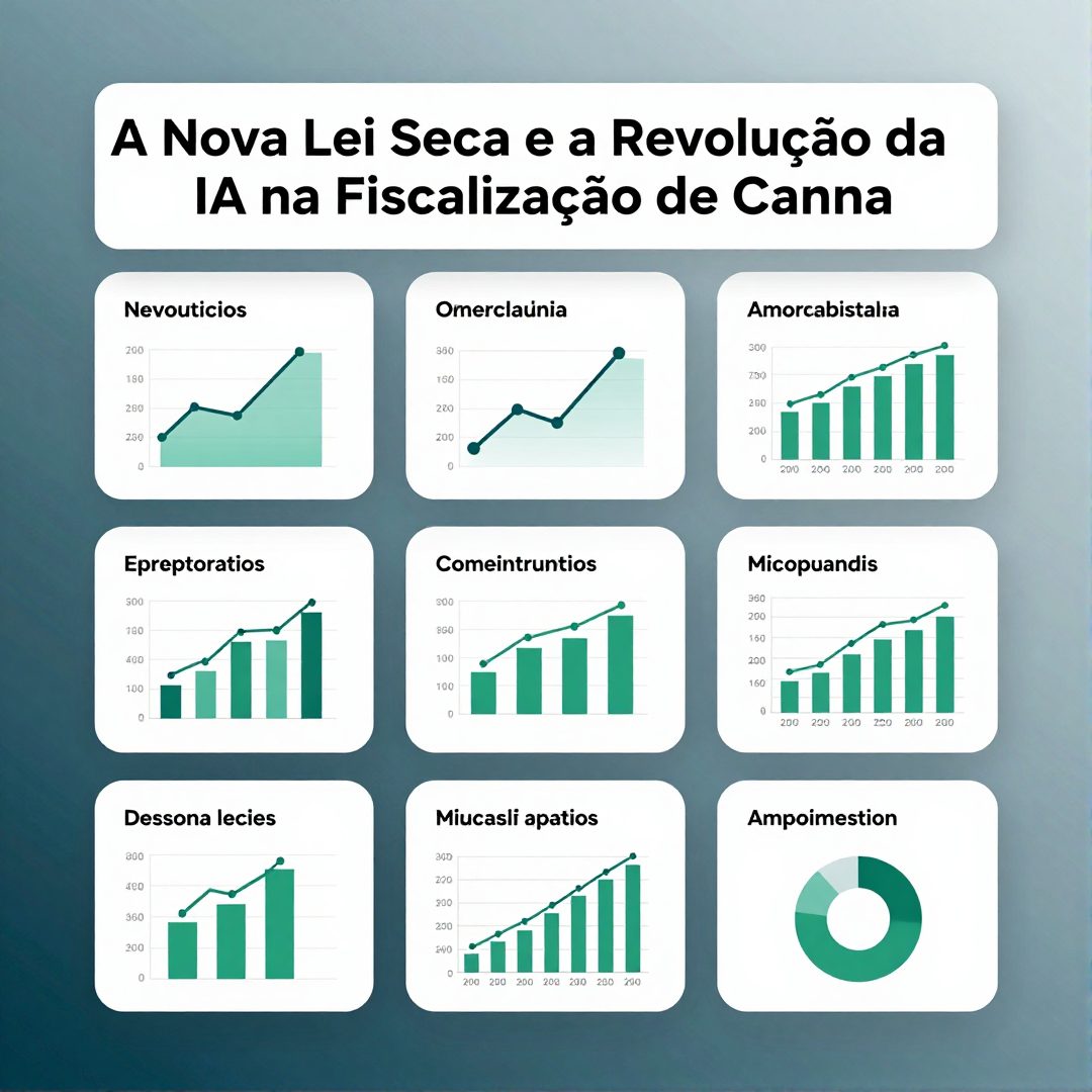 Infográfico - A Nova Lei Seca e a Revolução da IA na Fiscalização de Cannabis nas Estradas Brasileiras