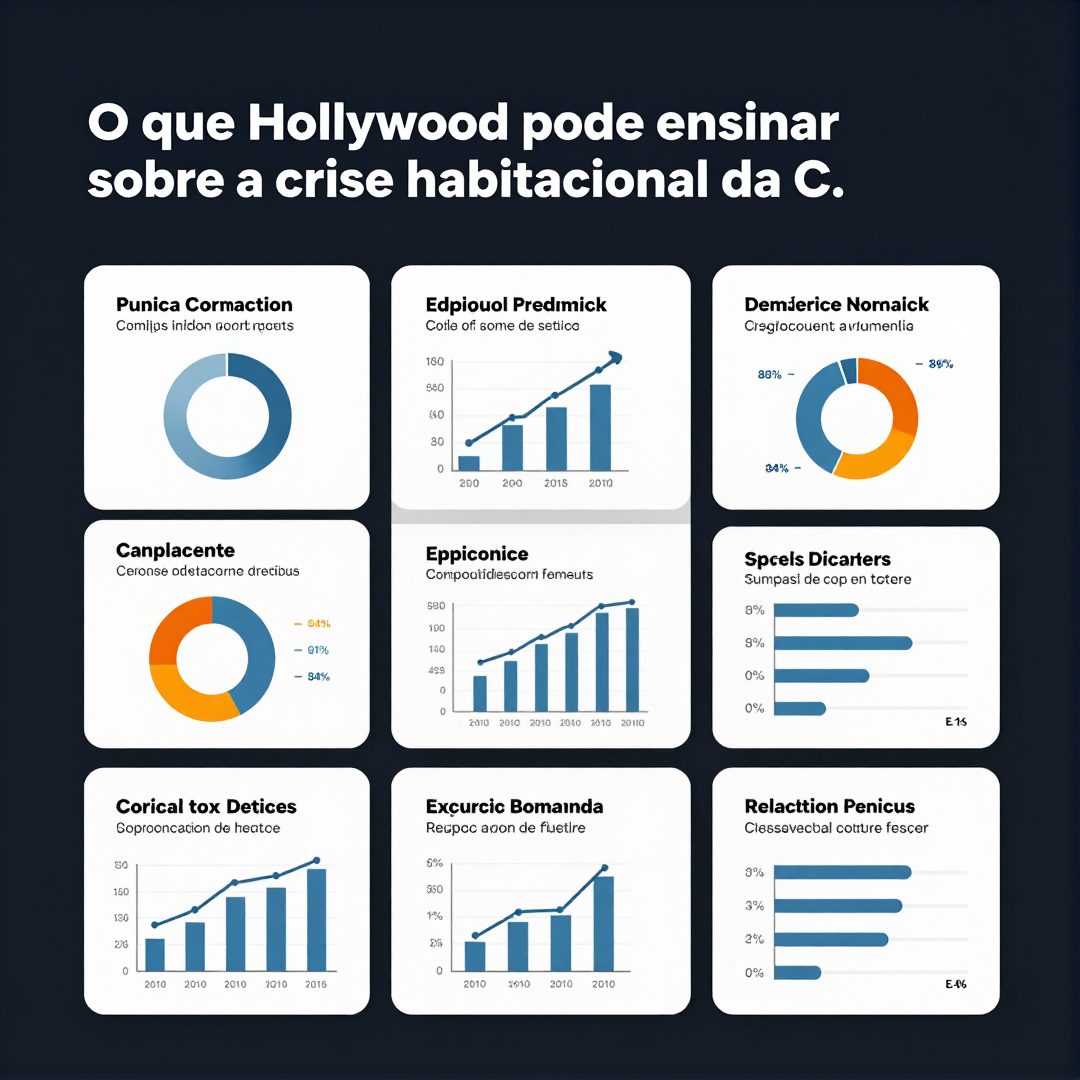 Infográfico - O que Hollywood pode ensinar sobre a crise habitacional da Califórnia