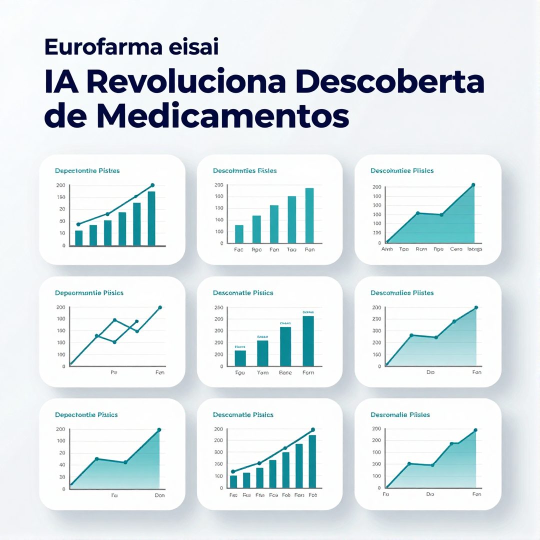 Infográfico - Eurofarma e Eisai: IA Revoluciona Descoberta de Medicamentos no Brasil para Insônia