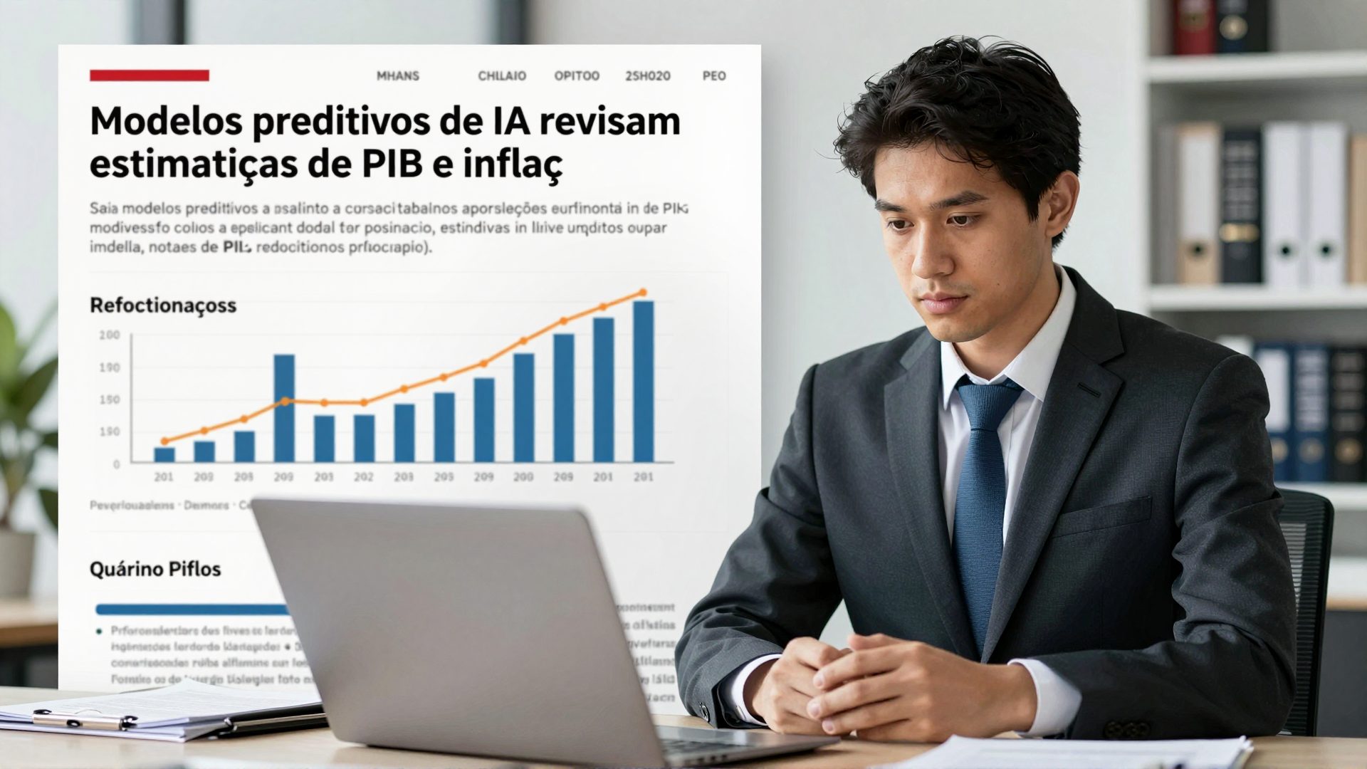 Modelos preditivos de IA revisam estimativas de PIB e inflação para economias emergentes: o caso brasileiro em 2026