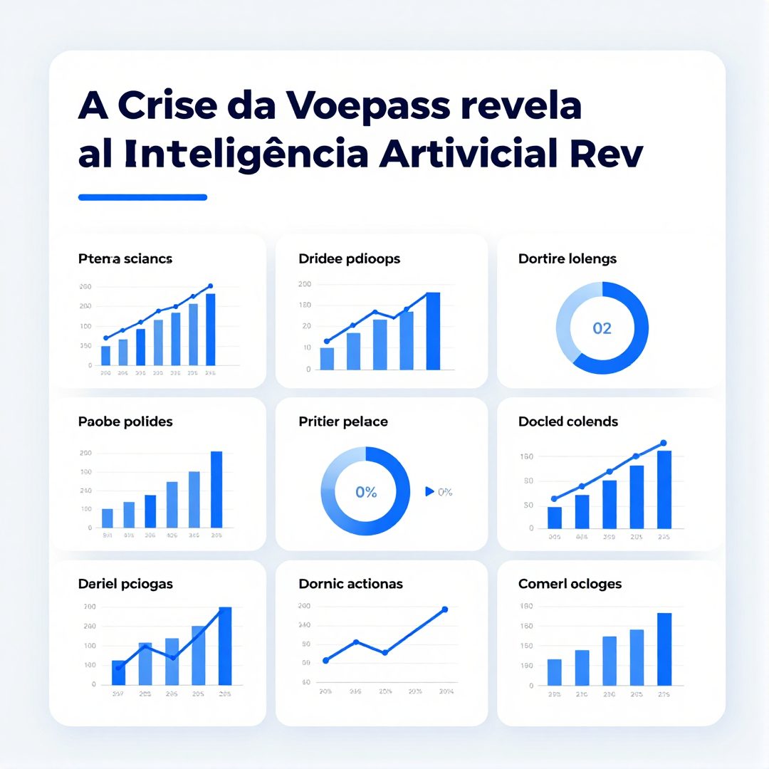 Infográfico - A Crise da Voepass Revela como a Inteligência Artificial Revolucionará o Controle de Tráfego Aéreo Global