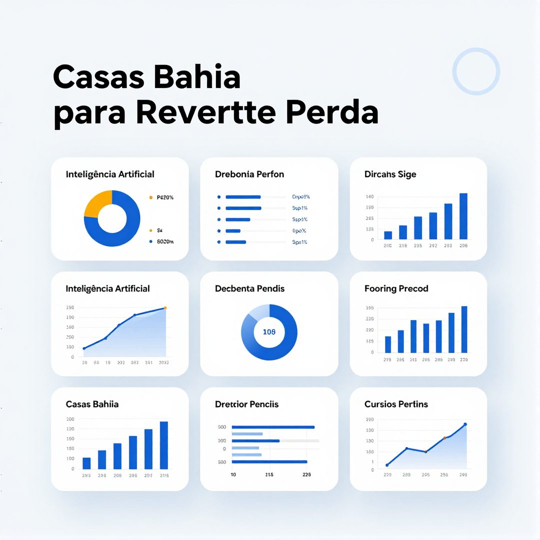 Infográfico - Casas Bahia Usa Inteligência Artificial para Reverter Perda de R$ 10 Bilhões e Liderar Nova Era do Varejo Digital