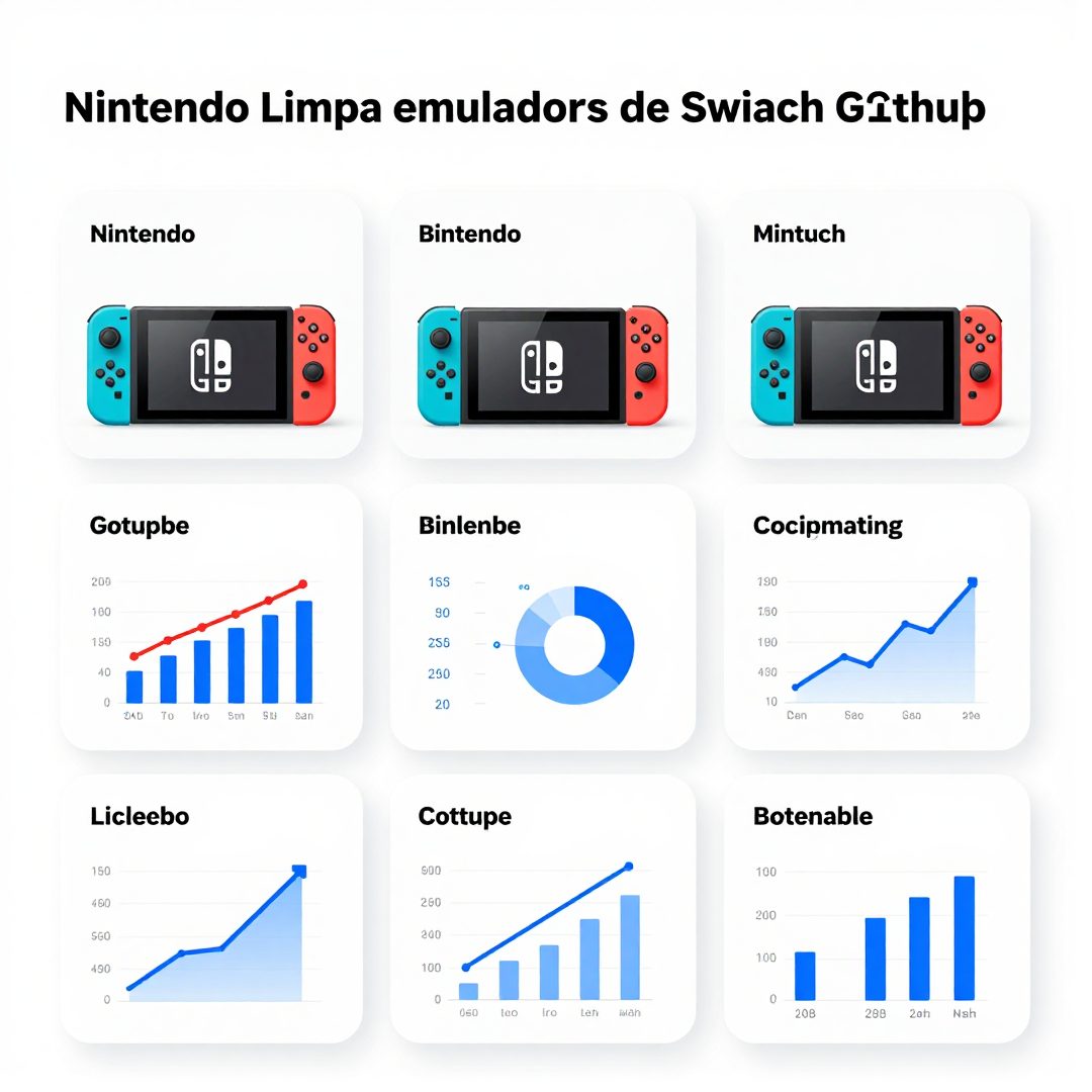 Infográfico - Nintendo limpa emuladores de Switch no GitHub e dispara debates sobre IA generativa