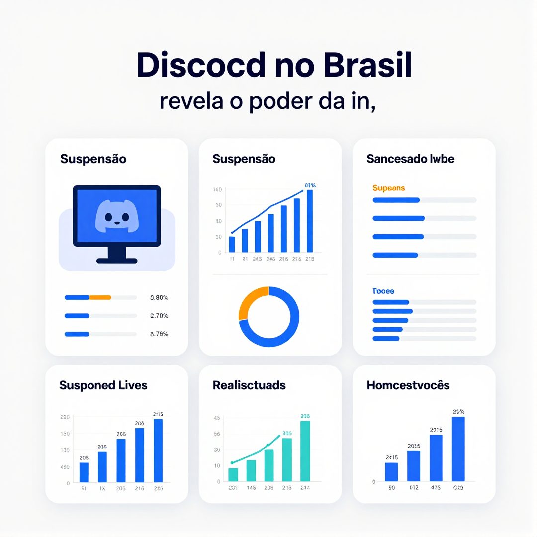 Infográfico - Discord no Brasil: a suspensão de lives revela o poder da inteligência artificial na moderação