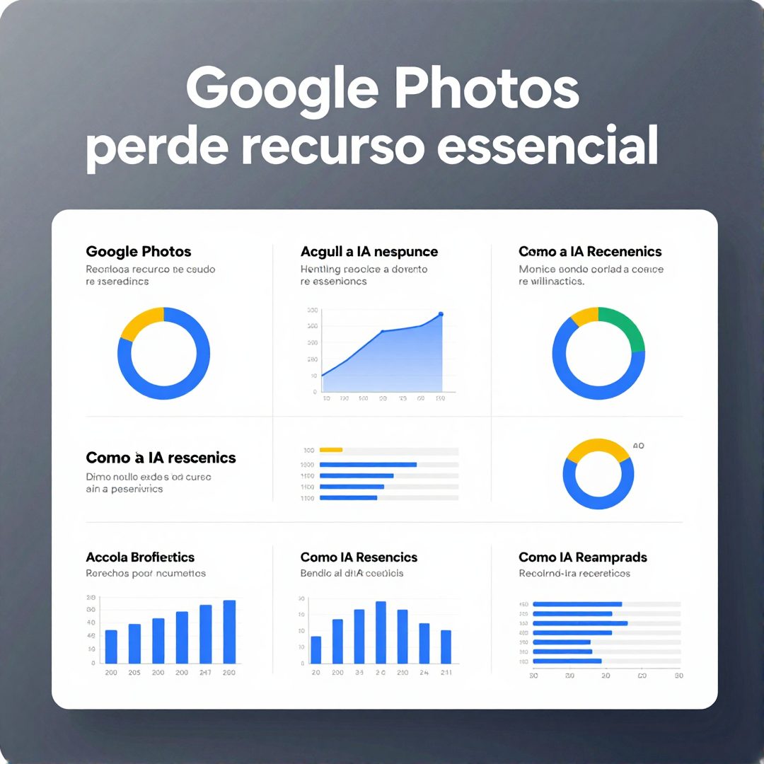Infográfico - Google Photos perde recurso essencial: como a IA redefine o gerenciamento de memórias digitais