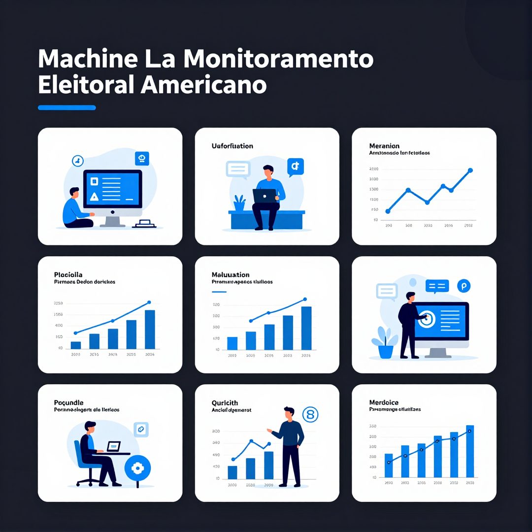 Infográfico - Machine learning acompanha monitoramento eleitoral americano no Brasil com precisão algorítmica