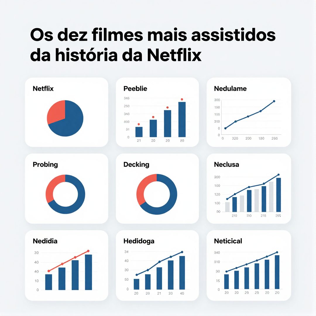 Infográfico - Os dez filmes mais assistidos da história da Netflix revelam o poder do algoritmo