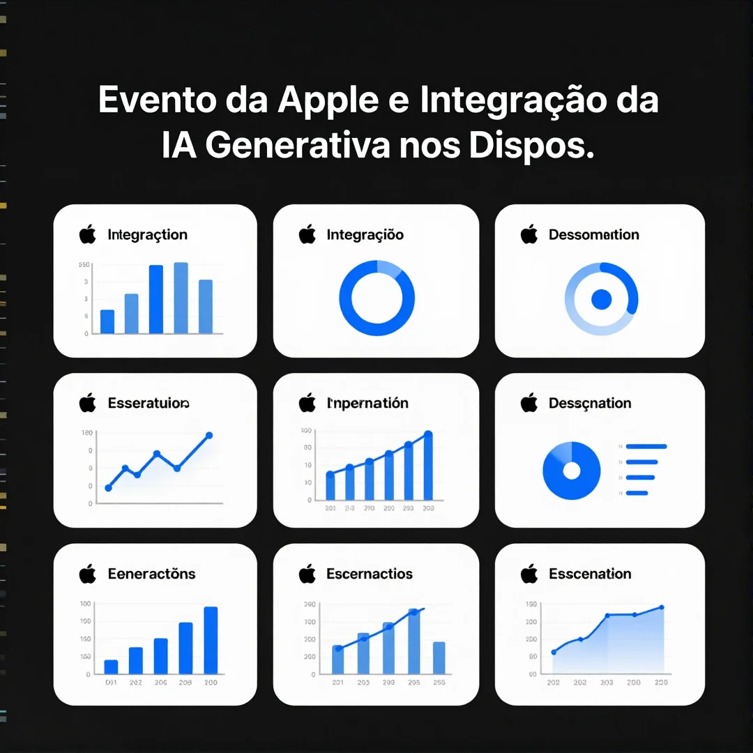 Infográfico - O Evento da Apple e a Integração da IA Generativa nos Dispositivos de 2026