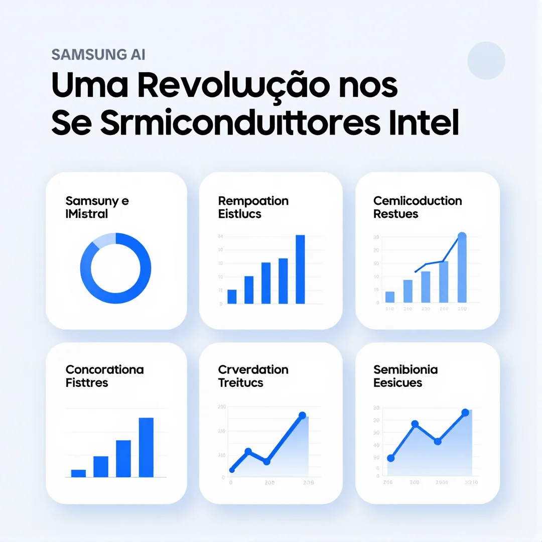 Infográfico - Samsung e Mistral AI: Uma Revolução nos Semicondutores Inteligentes