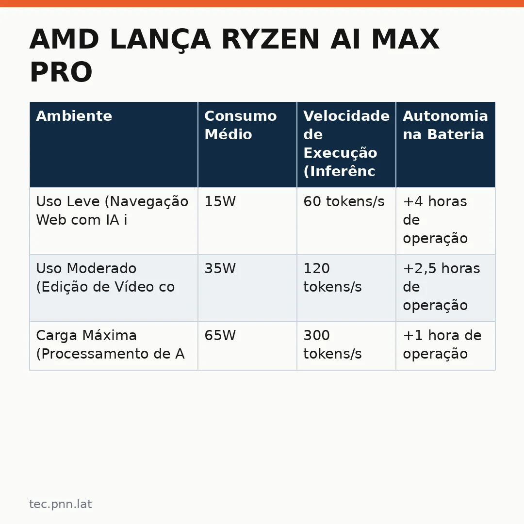 Infográfico - AMD Lança Ryzen AI Max PRO 400: A Revolução da IA Agêntica Local