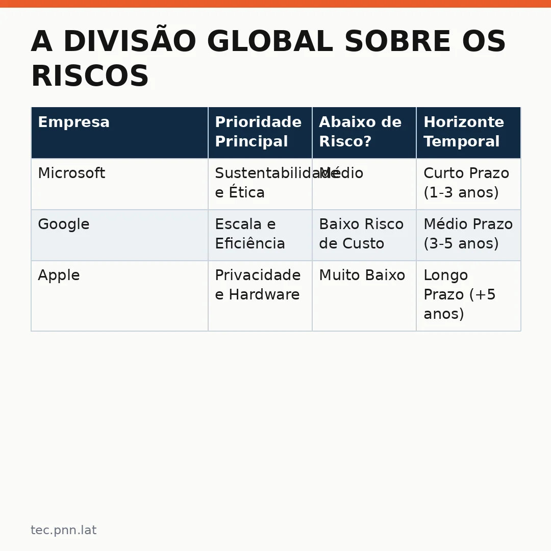 Infográfico - A Divisão Global Sobre os Riscos da Inteligência Artificial