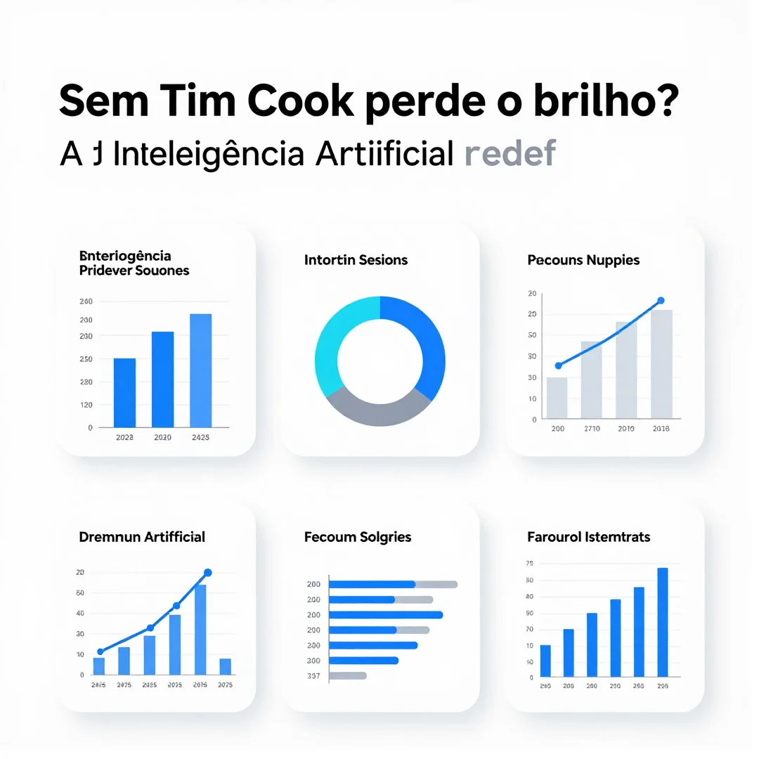 Infográfico - Sem Tim Cook perde o brilho? A inteligência artificial redefine as avaliações globais do Apple