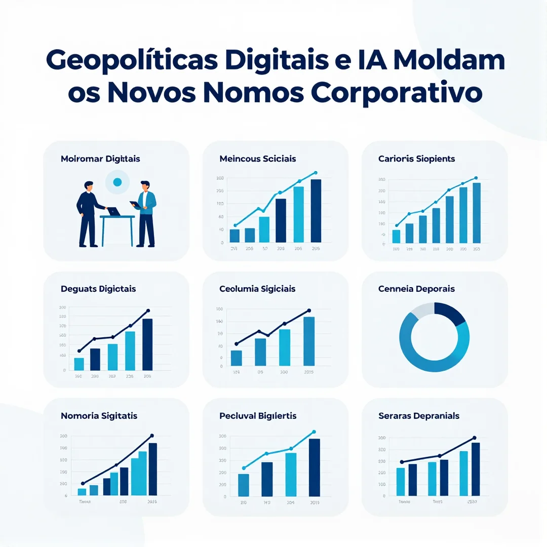 Infográfico - Geopolíticas Digitais e IA Moldam os Novos Nomes Corporativos da Indústria Tecnológica Internacional Moderna